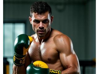 Martial Arts Athlet beim Training