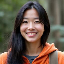 Porträt von Lisa Chen, Outdoor-Guide und Nachhaltigkeits-Beauftragte.